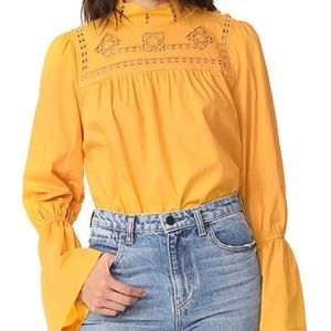 Free People Another Eternity Bell Sleeve Top